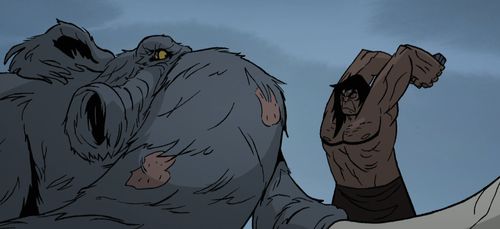 Spear finisce un mammuth